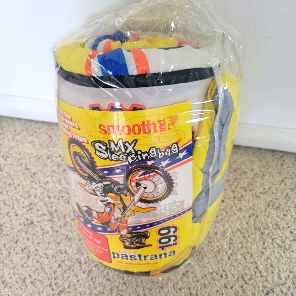 SLEEPING BAG/MOTORCYCLE RIDER TRAVIS PASTRAMA